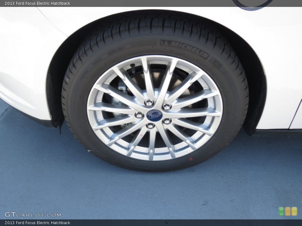 2013 Ford Focus Electric Hatchback Wheel and Tire Photo #72062154