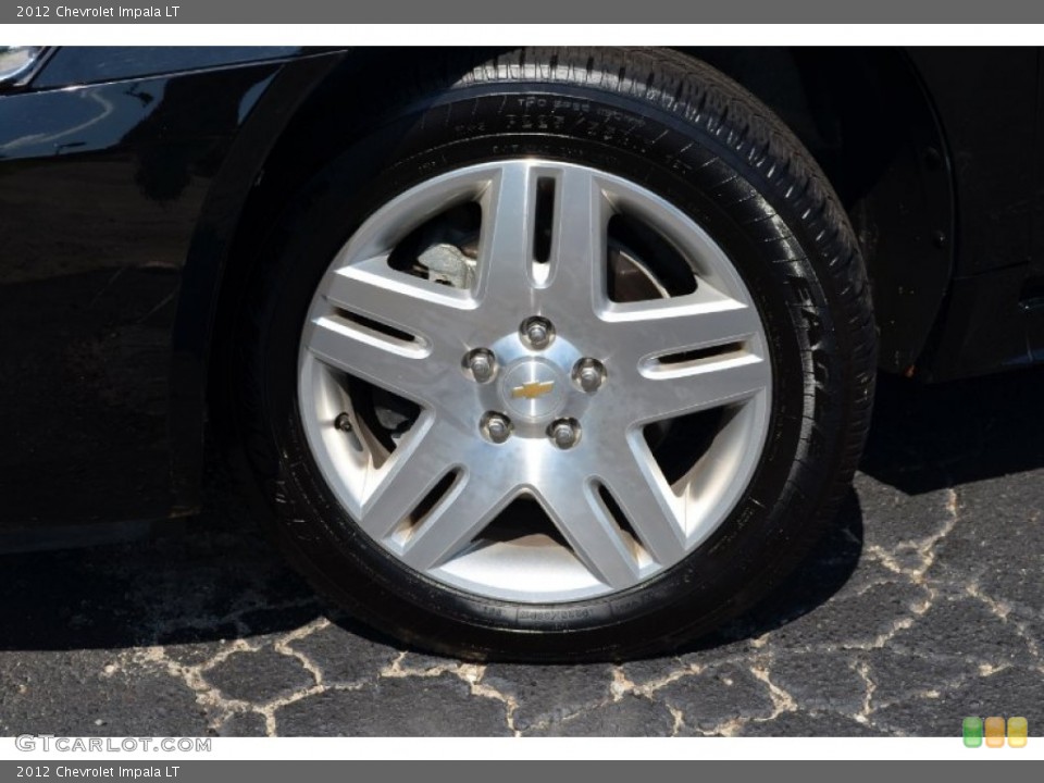 2012 Chevrolet Impala LT Wheel and Tire Photo #72062516