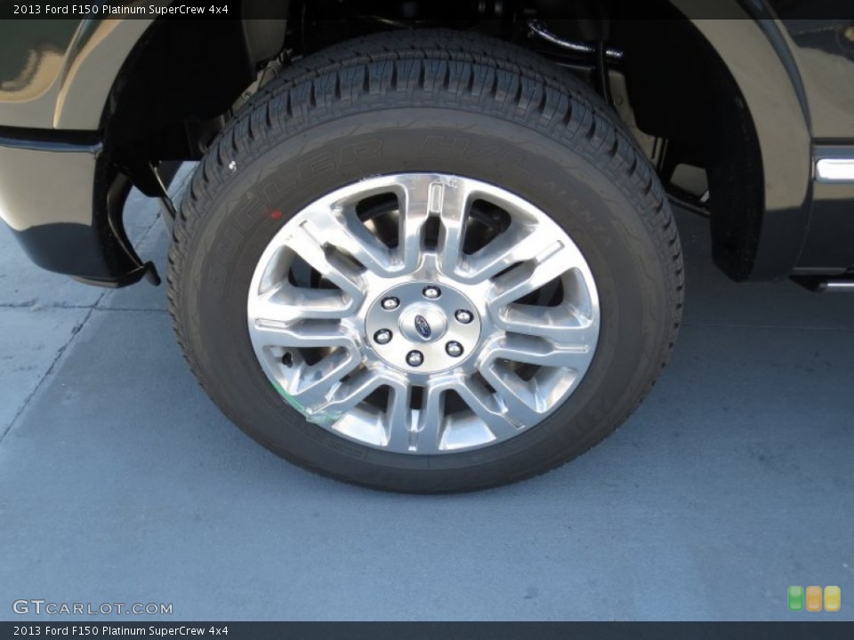 2013 Ford F150 Platinum SuperCrew 4x4 Wheel and Tire Photo #72067951
