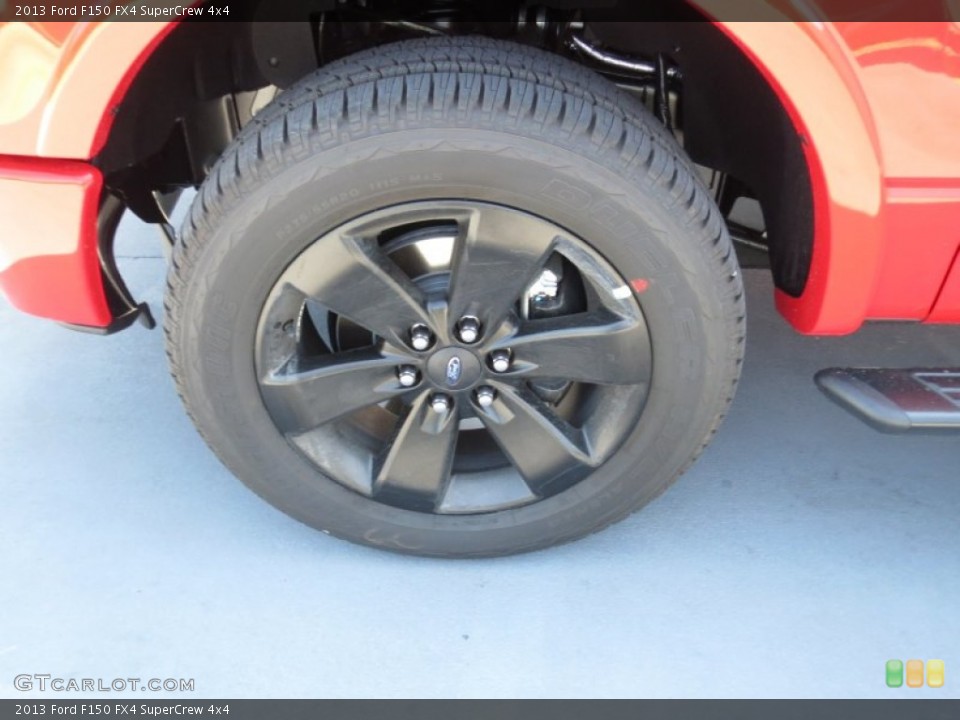 2013 Ford F150 FX4 SuperCrew 4x4 Wheel and Tire Photo #72068863