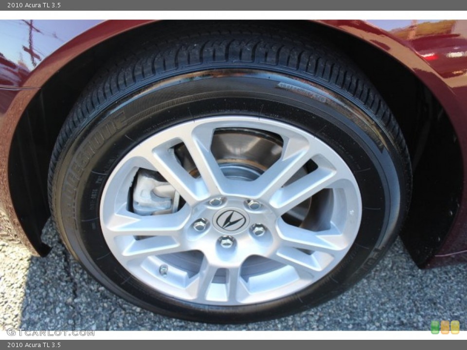2010 Acura TL 3.5 Wheel and Tire Photo #72071970