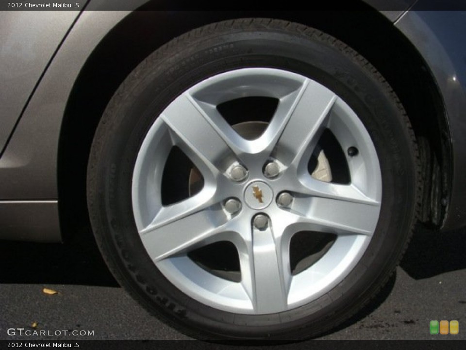 2012 Chevrolet Malibu LS Wheel and Tire Photo #72072429