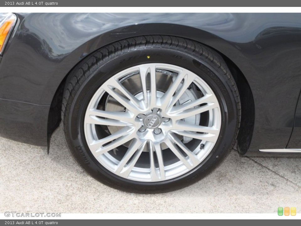 2013 Audi A8 L 4.0T quattro Wheel and Tire Photo #72073609