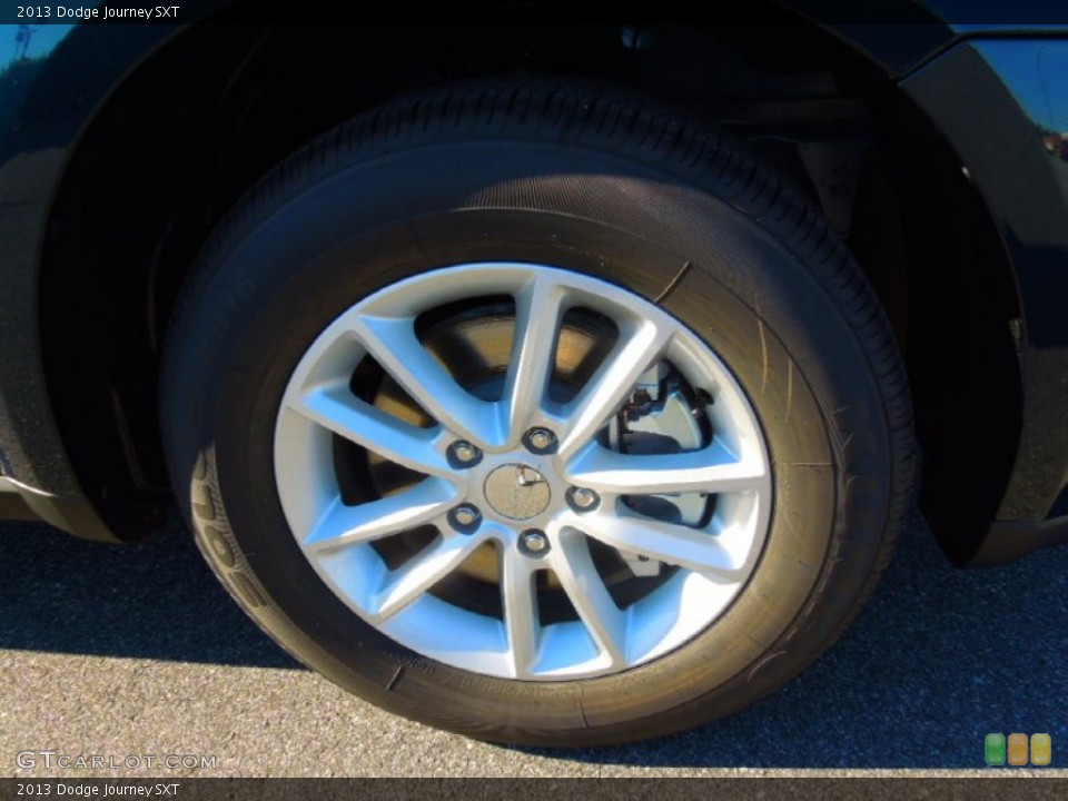 2013 Dodge Journey SXT Wheel and Tire Photo #72074140