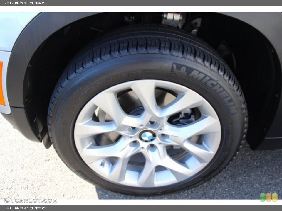 2012 BMW X5 xDrive35i Wheel and Tire Photo #72078757