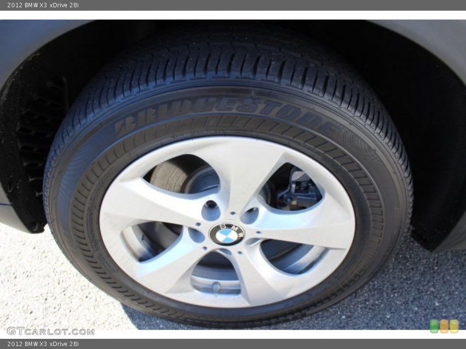 2012 BMW X3 Wheels and Tires