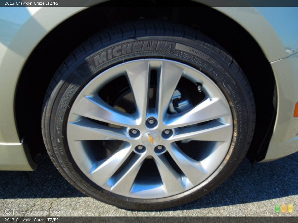 2013 Chevrolet Cruze LTZ/RS Wheel and Tire Photo #72083950