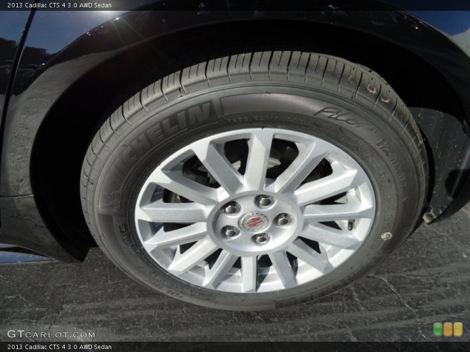 2013 Cadillac CTS 4 3.0 AWD Sedan Wheel and Tire Photo #72084247