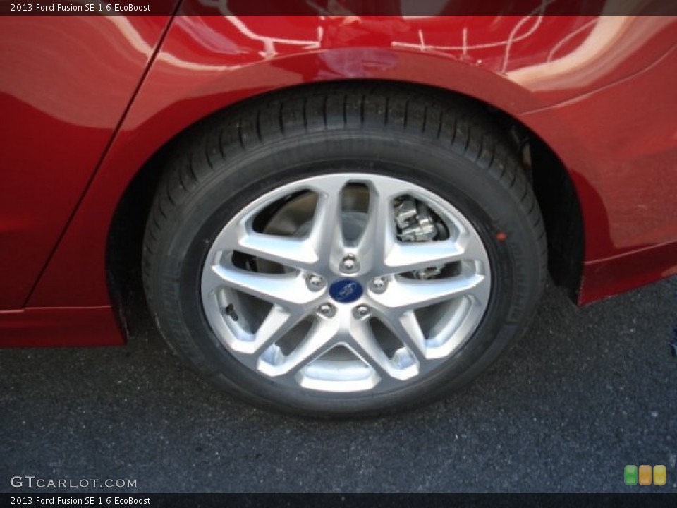 2013 Ford Fusion SE 1.6 EcoBoost Wheel and Tire Photo #72091387