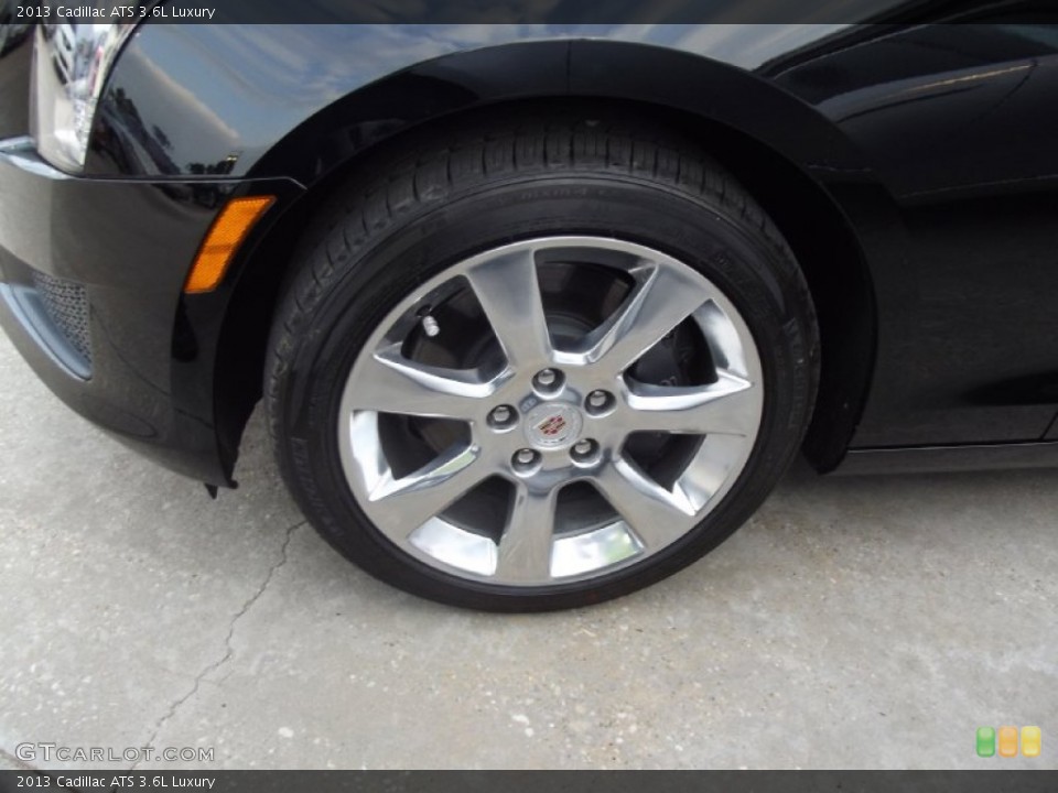 2013 Cadillac ATS 3.6L Luxury Wheel and Tire Photo #72092659