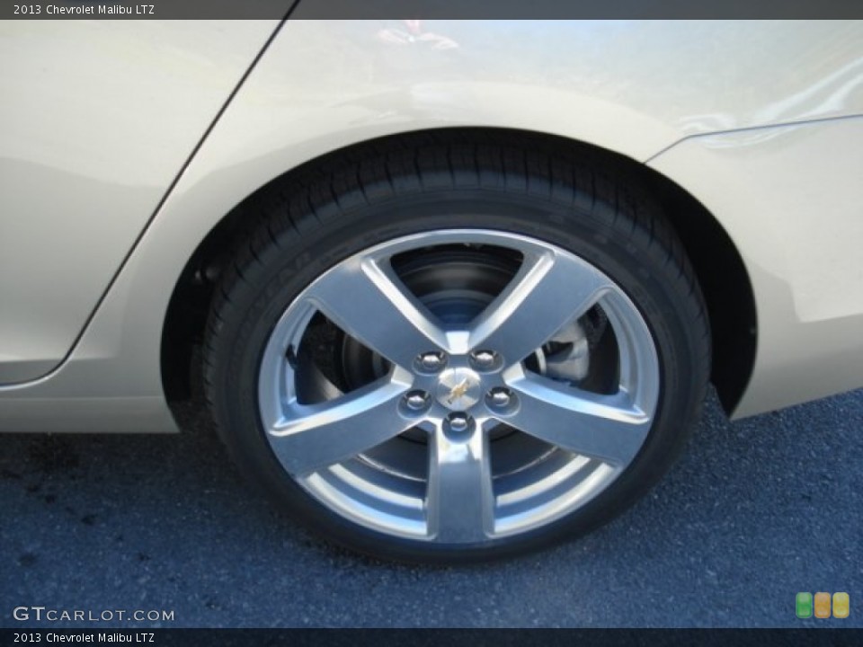 2013 Chevrolet Malibu LTZ Wheel and Tire Photo #72097318