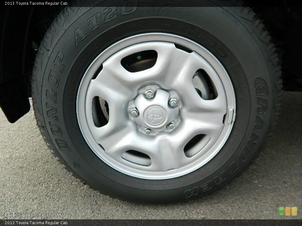 2013 Toyota Tacoma Regular Cab Wheel and Tire Photo #72099709