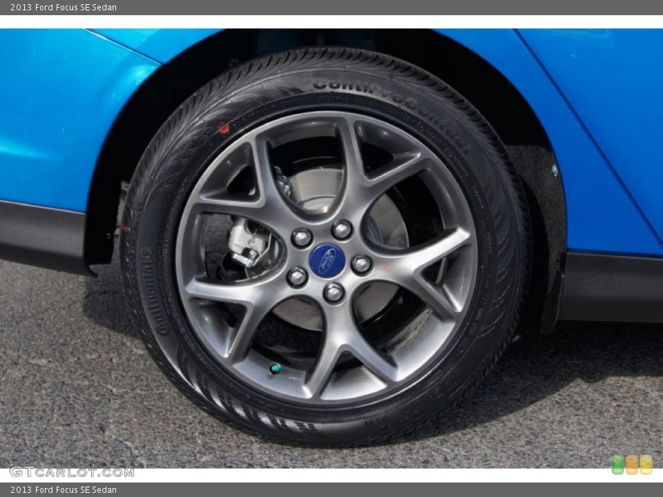2013 Ford Focus SE Sedan Wheel and Tire Photo #72103782