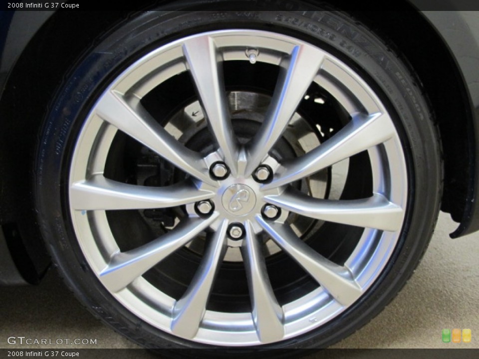 2008 Infiniti G 37 Coupe Wheel and Tire Photo #72105021