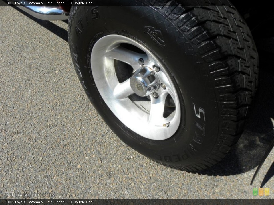 2002 Toyota Tacoma V6 PreRunner TRD Double Cab Wheel and Tire Photo #72108015