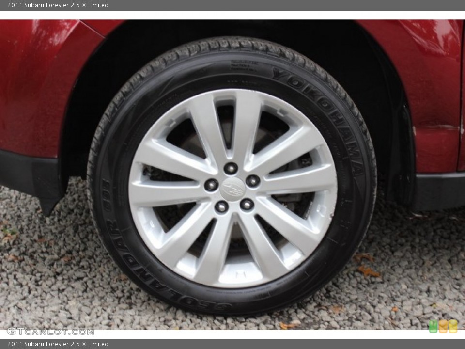 2011 Subaru Forester 2.5 X Limited Wheel and Tire Photo #72112008