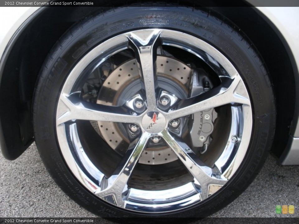 2012 Chevrolet Corvette Grand Sport Convertible Wheel and Tire Photo #72128238