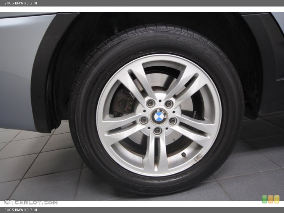 2006 BMW X3 3.0i Wheel and Tire Photo #72134204