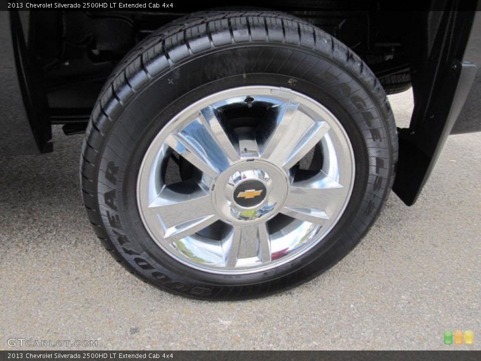 2013 Chevrolet Silverado 2500HD LT Extended Cab 4x4 Wheel and Tire Photo #72137127