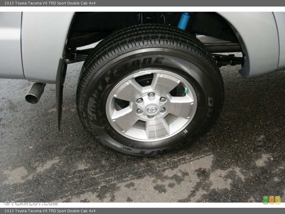 2013 Toyota Tacoma V6 TRD Sport Double Cab 4x4 Wheel and Tire Photo #72137251