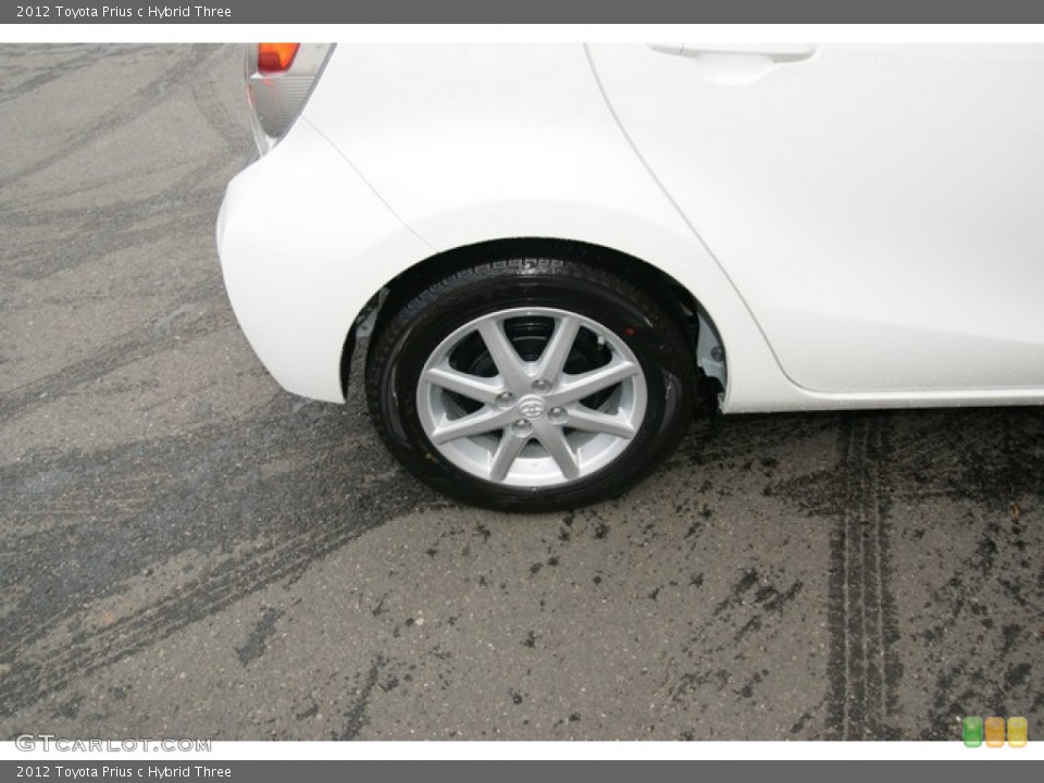 2012 Toyota Prius c Hybrid Three Wheel and Tire Photo #72138834