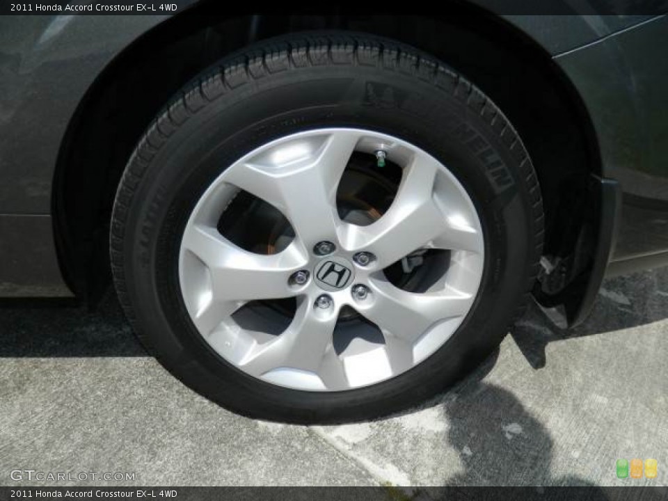 2011 Honda Accord Crosstour EX-L 4WD Wheel and Tire Photo #72139918