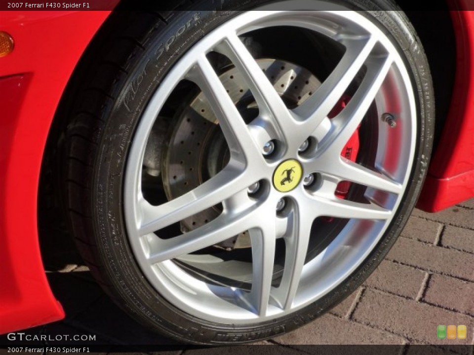 2007 Ferrari F430 Spider F1 Wheel and Tire Photo #72146124