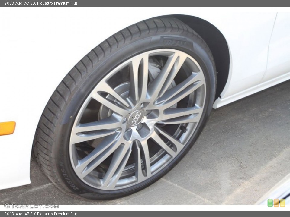 2013 Audi A7 3.0T quattro Premium Plus Wheel and Tire Photo #72147474