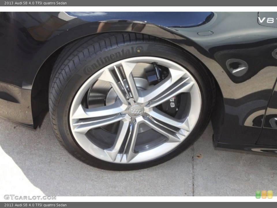 2013 Audi S8 4.0 TFSI quattro Sedan Wheel and Tire Photo #72147939