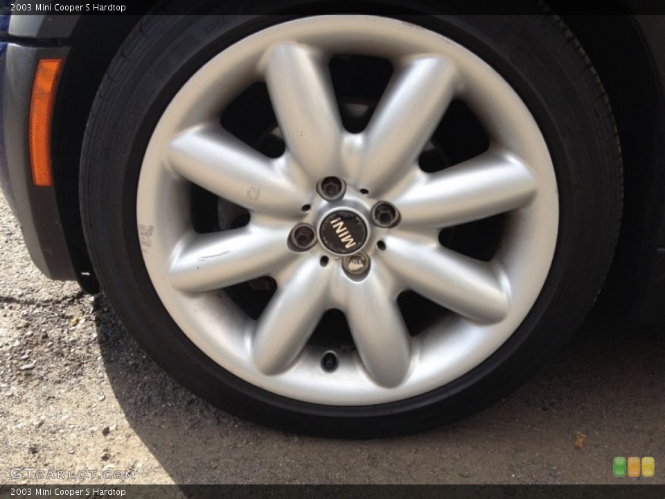 2003 Mini Cooper S Hardtop Wheel and Tire Photo #72153831