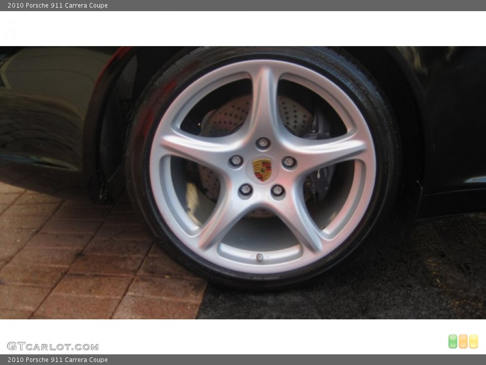 2010 Porsche 911 Carrera Coupe Wheel and Tire Photo #72158532