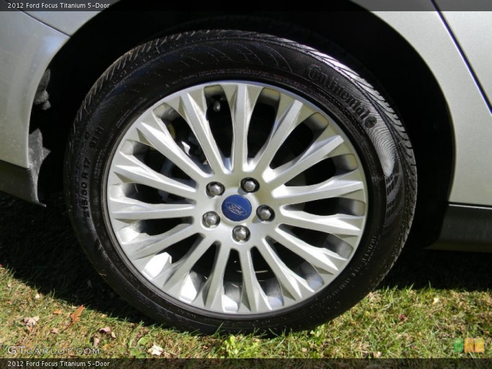2012 Ford Focus Titanium 5-Door Wheel and Tire Photo #72165705