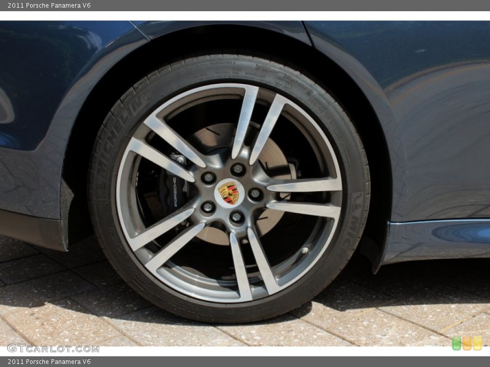 2011 Porsche Panamera V6 Wheel and Tire Photo #72171336