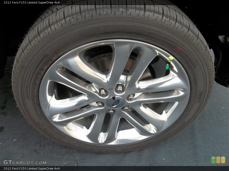 2013 Ford F150 Limited SuperCrew 4x4 Wheel and Tire Photo #72191247