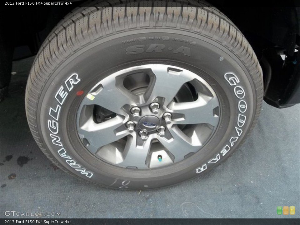 2013 Ford F150 FX4 SuperCrew 4x4 Wheel and Tire Photo #72192505
