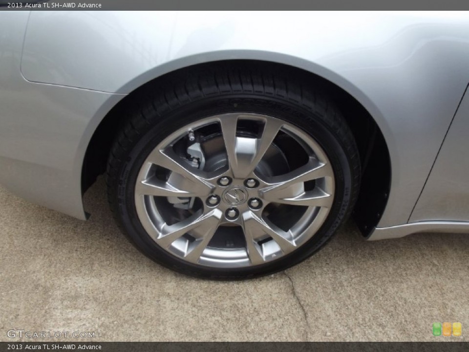 2013 Acura TL SH-AWD Advance Wheel and Tire Photo #72201491