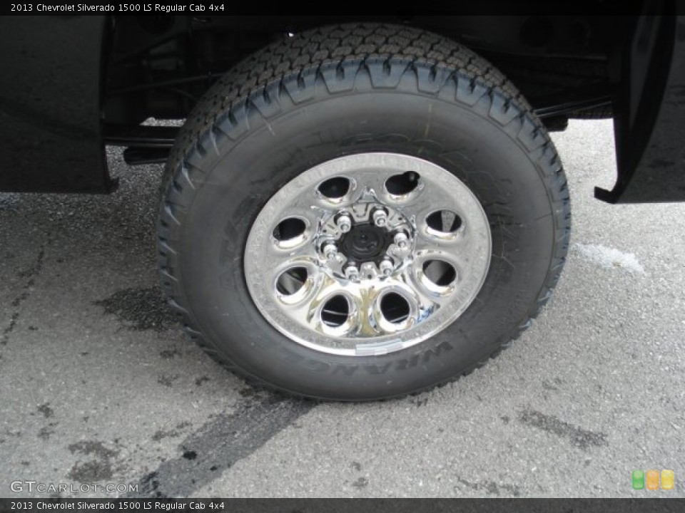 2013 Chevrolet Silverado 1500 LS Regular Cab 4x4 Wheel and Tire Photo #72209972