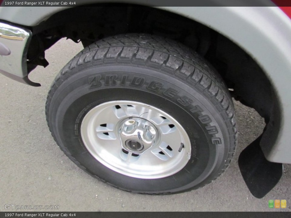 1997 Ford Ranger XLT Regular Cab 4x4 Wheel and Tire Photo #72210400