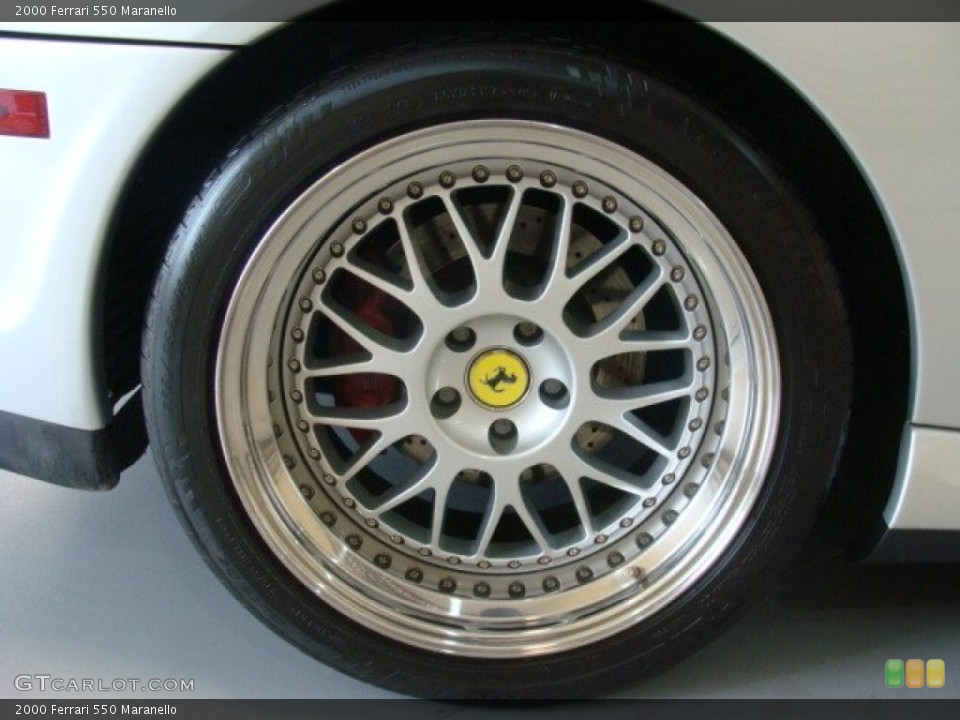 2000 Ferrari 550 Maranello Wheel and Tire Photo #72210588