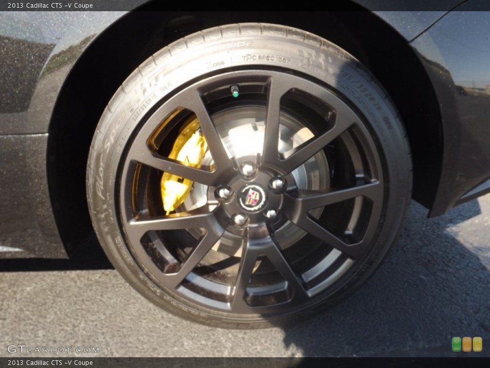 2013 Cadillac CTS -V Coupe Wheel and Tire Photo #72213088