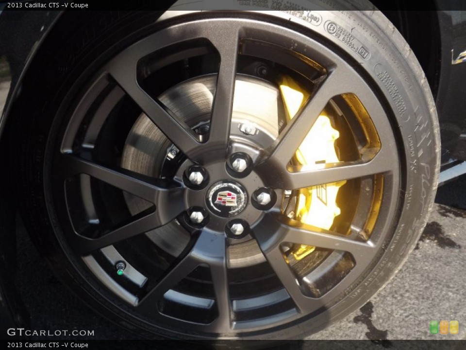 2013 Cadillac CTS -V Coupe Wheel and Tire Photo #72213140