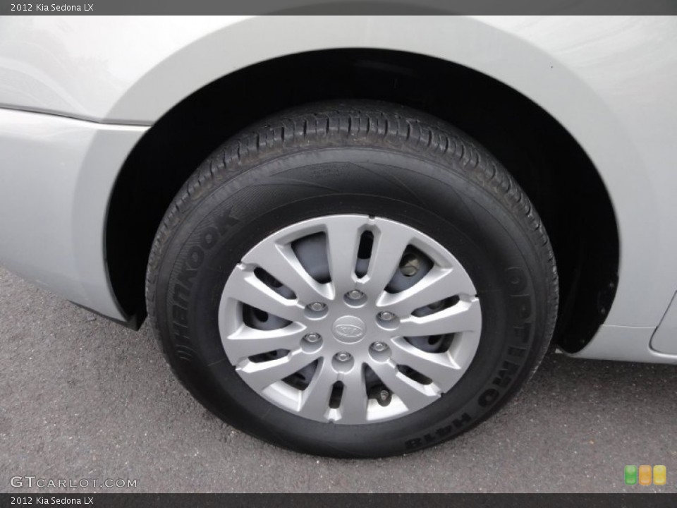 2012 Kia Sedona LX Wheel and Tire Photo #72217877