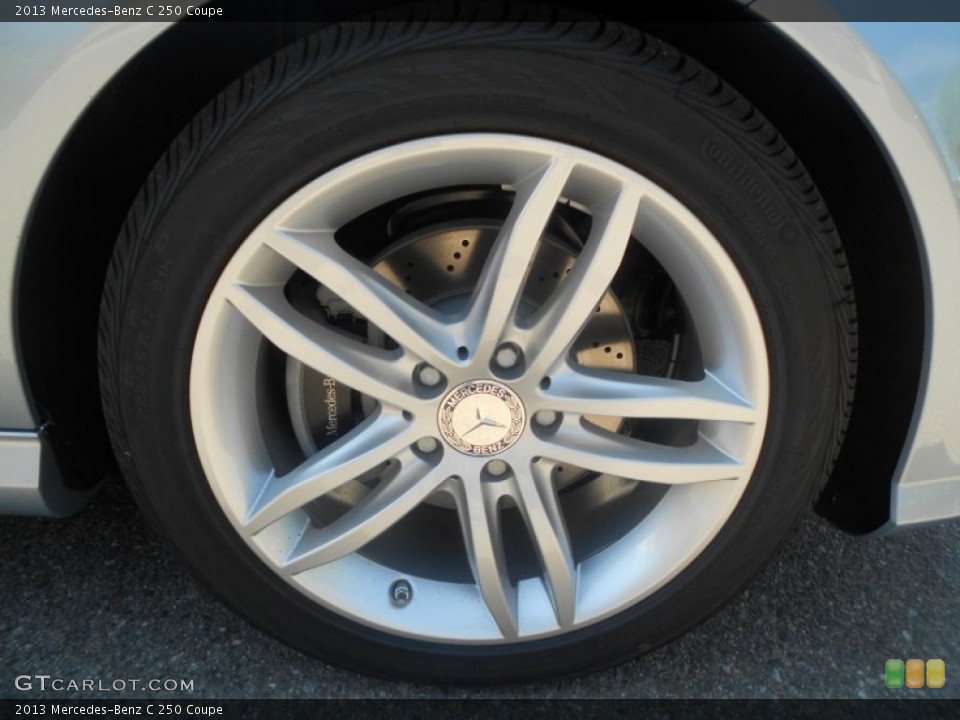 2013 Mercedes-Benz C 250 Coupe Wheel and Tire Photo #72218117