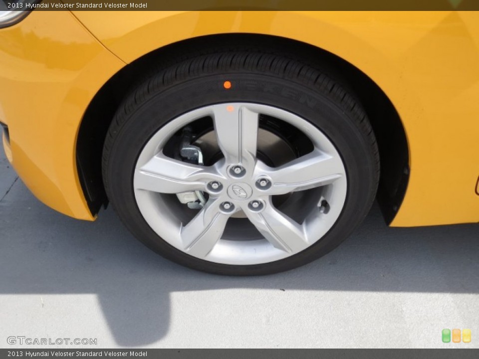2013 Hyundai Veloster  Wheel and Tire Photo #72218849