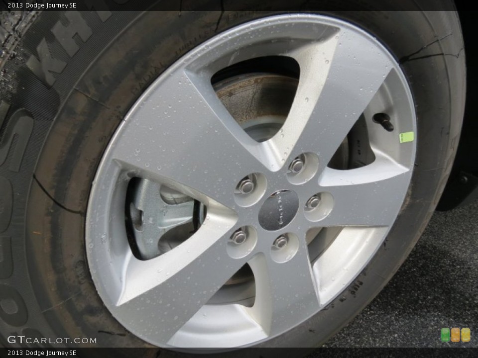 2013 Dodge Journey SE Wheel and Tire Photo #72226901