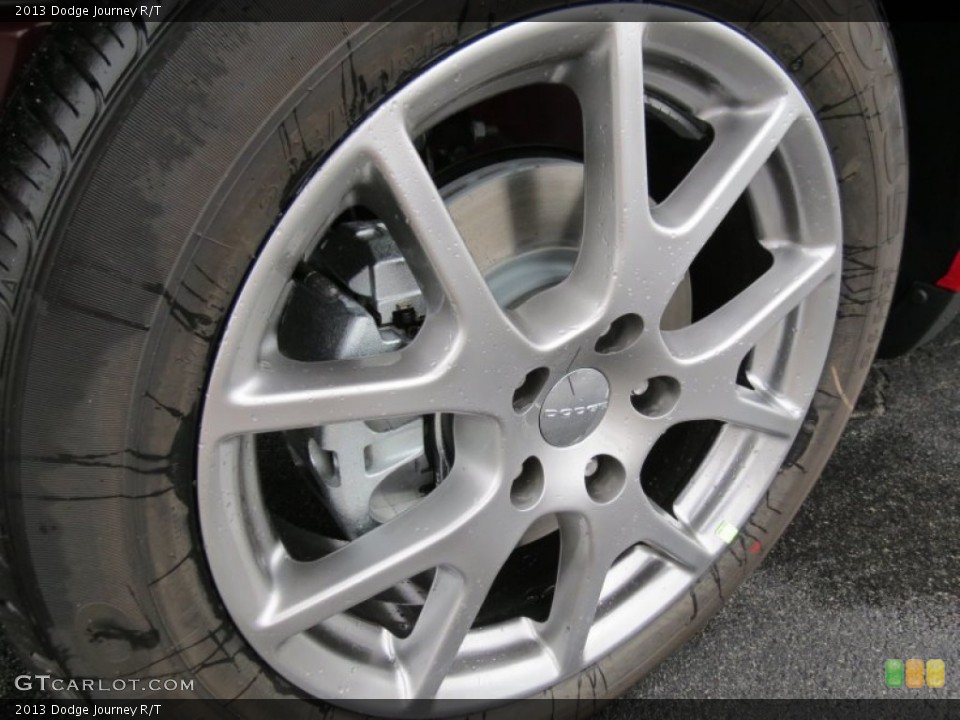 2013 Dodge Journey R/T Wheel and Tire Photo #72228044