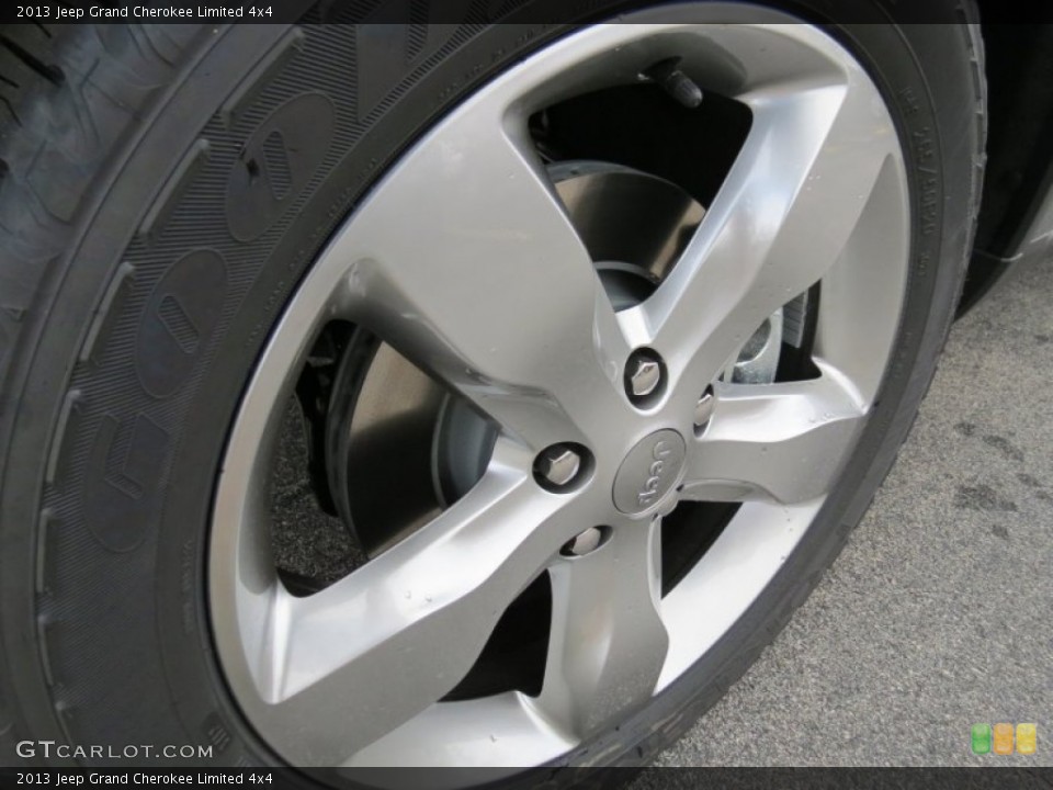 2013 Jeep Grand Cherokee Limited 4x4 Wheel and Tire Photo #72230002