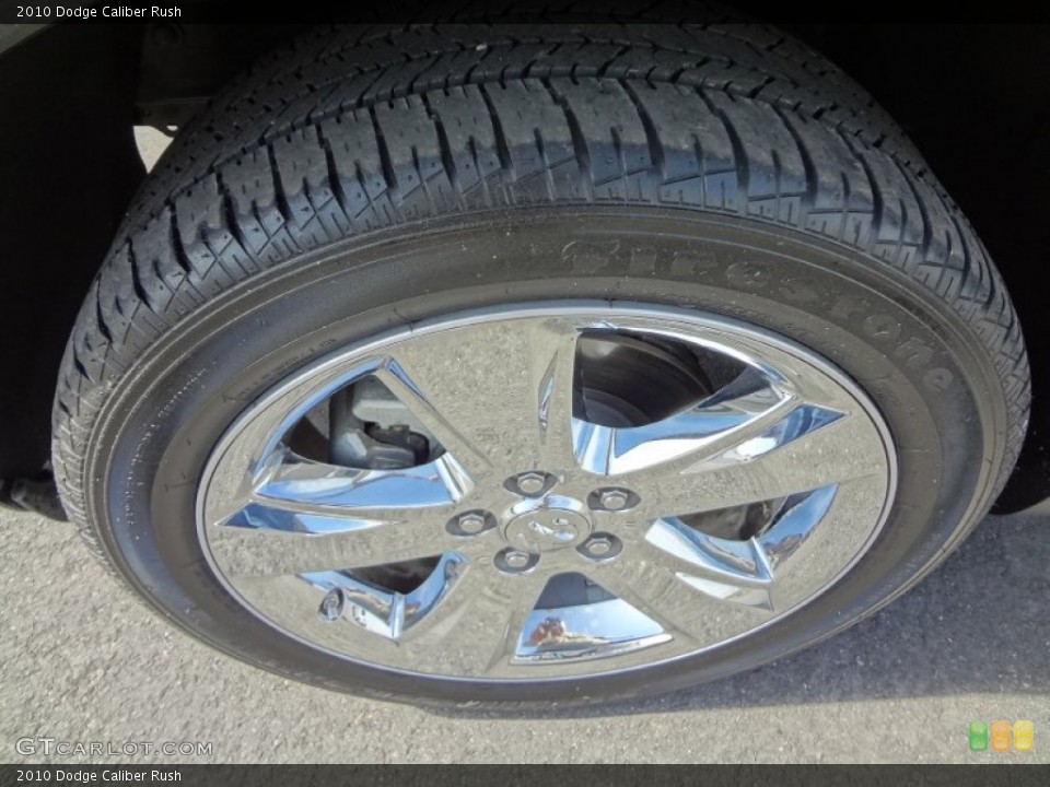 2010 Dodge Caliber Rush Wheel and Tire Photo #72235257