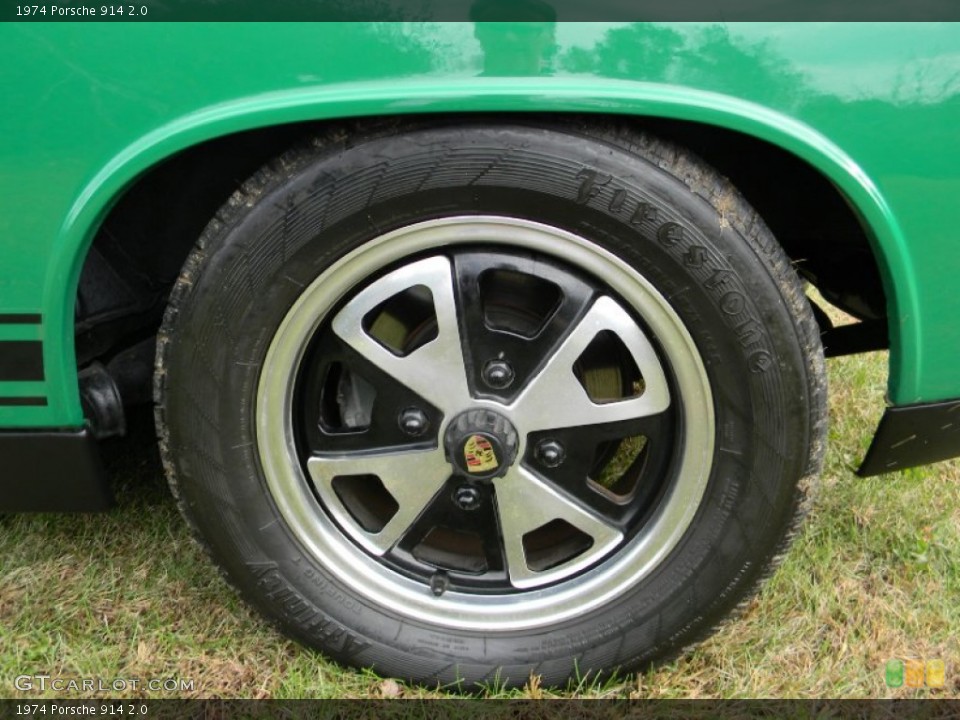 1974 Porsche 914 2.0 Wheel and Tire Photo #72235292
