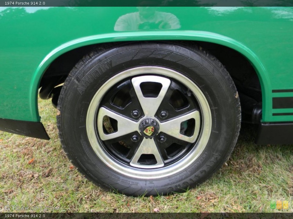 1974 Porsche 914 2.0 Wheel and Tire Photo #72235313